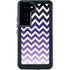 Chevron Purple Ombre Galaxy S24 Waterproof Case